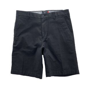 Dockers Supreme Flex Ultimate Shorts Mens 32 Black Straight Fit Smart Series NWT